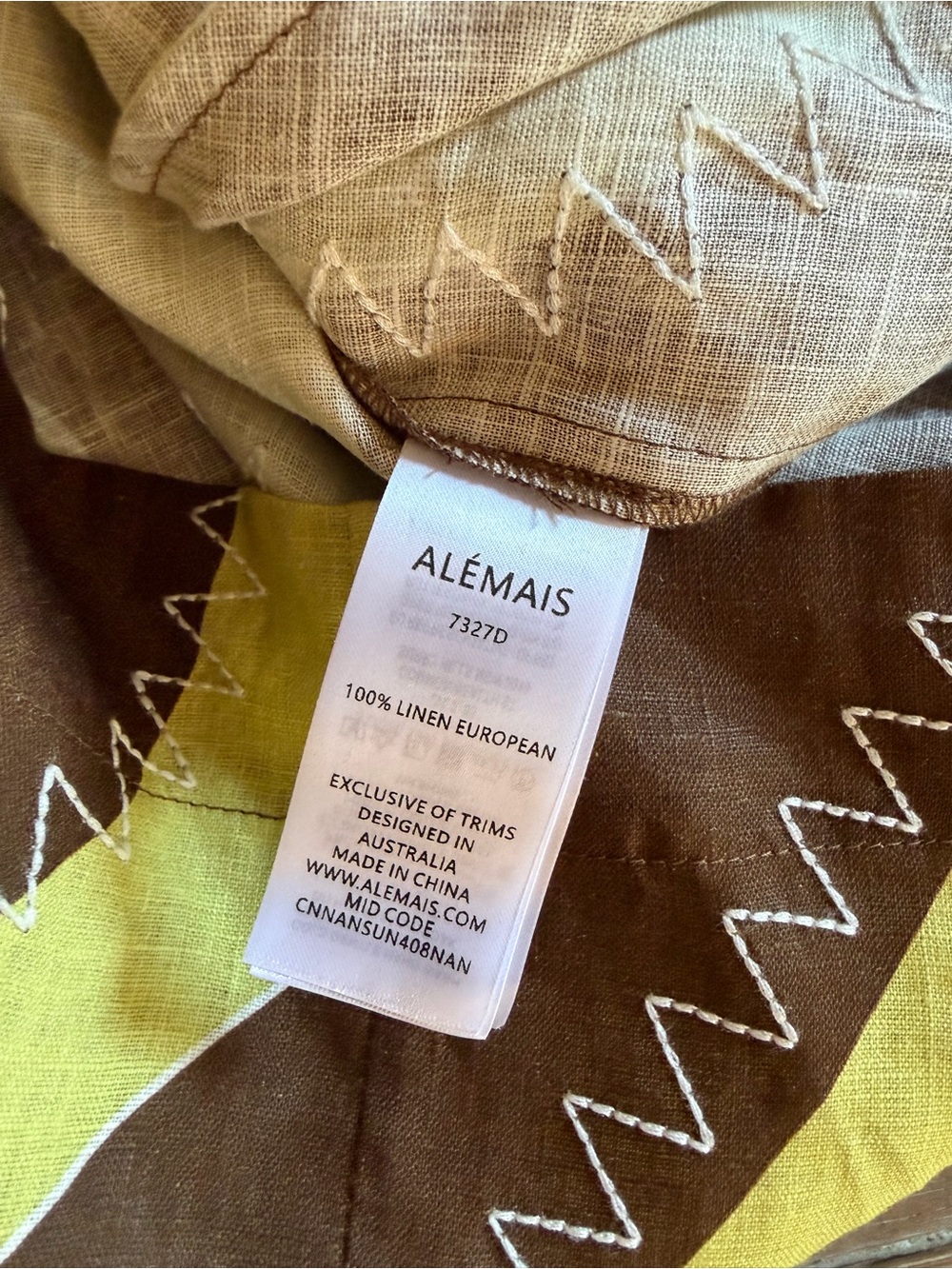 ALÉMAIS Frankie Mini Dress- Size 2 - Picture 9 of 12